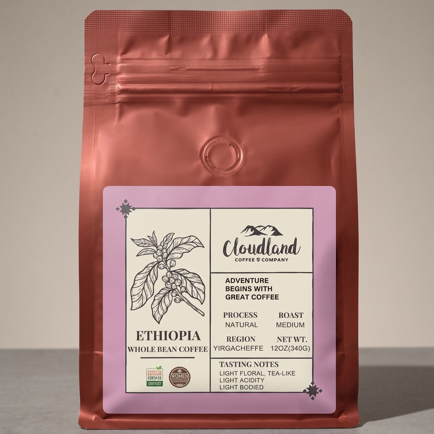 Ethiopia Coffee Natural Processed