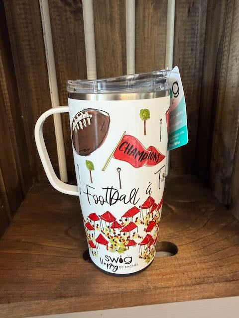 Saturdays in Athens Travel Mug 22oz