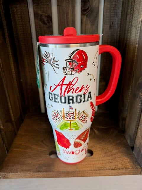 Tailgates In Athens Mega Mug 40oz