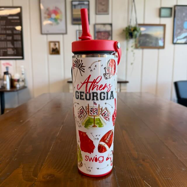 Tailgates in Athens To-Go Tumbler 30oz.