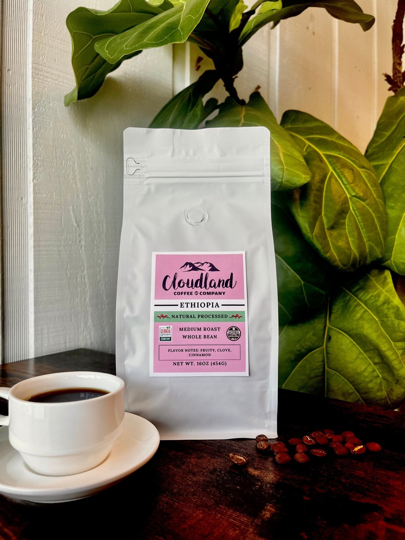 Ethiopia Coffee Natural Processed - Cloudland Coffee Company